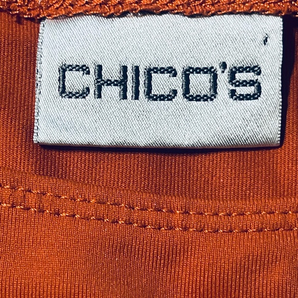 Chico's Terracotta Sleeveless Top - Picture 4 of 6